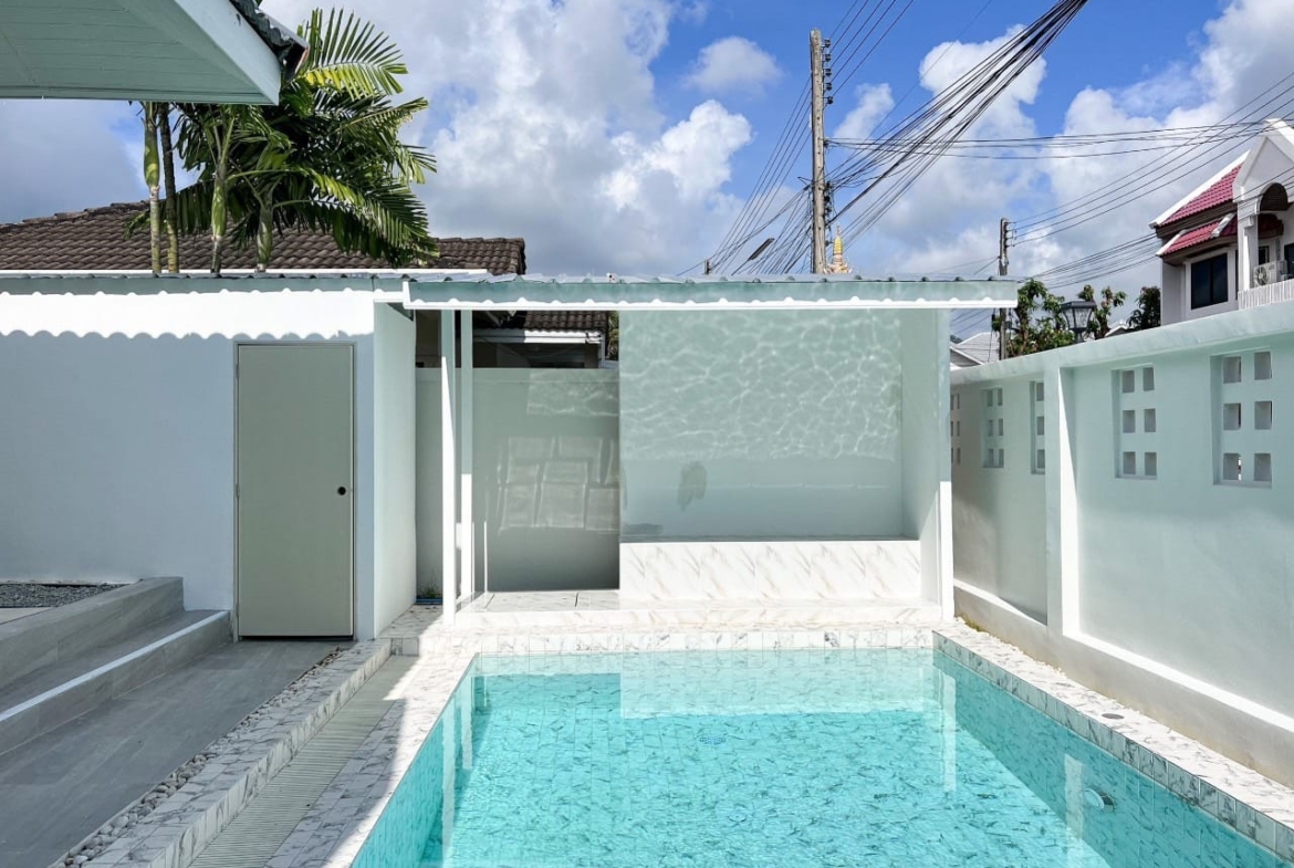New Fresh Nordic Pool villa for sale