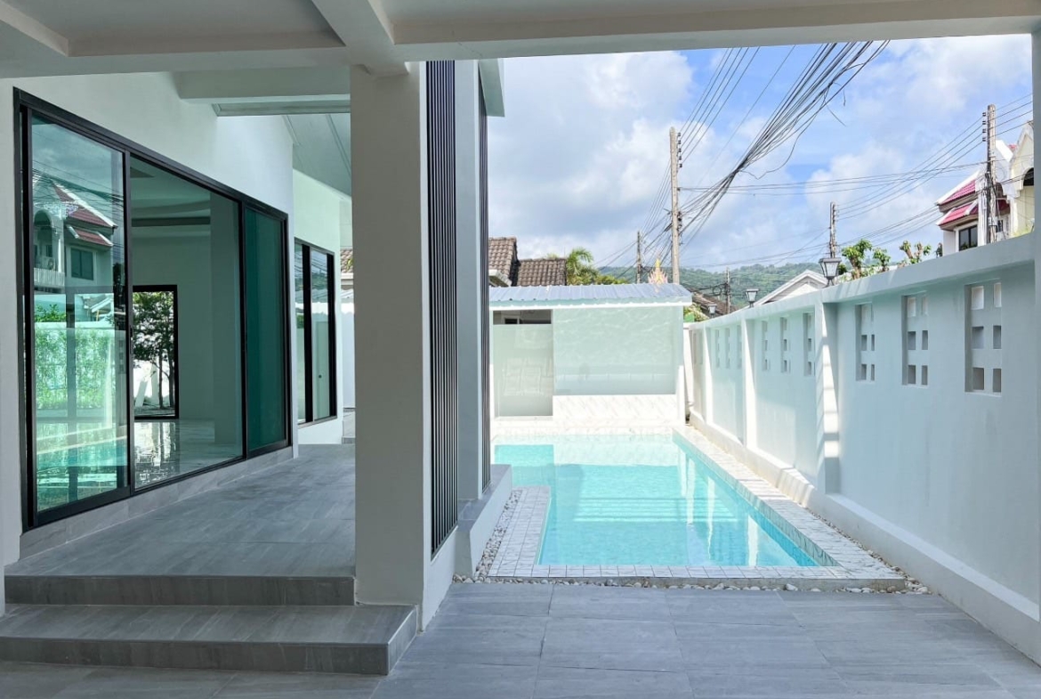 New Fresh Nordic Pool villa for sale