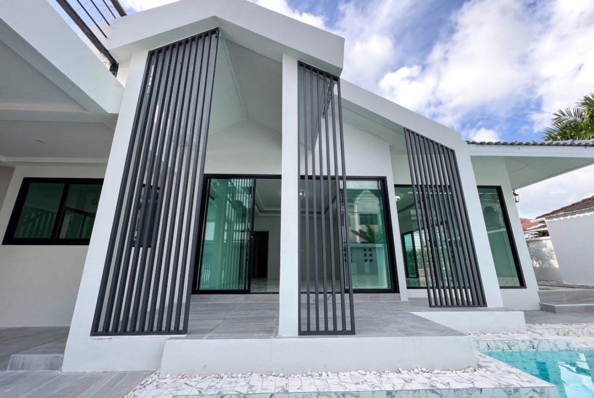 New Fresh Nordic Pool villa for sale