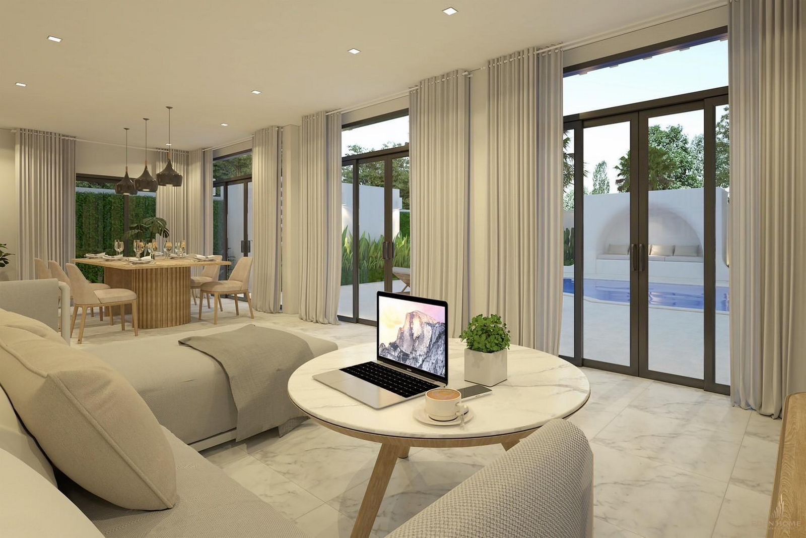 Brand new pool villa for sale at Thalang
