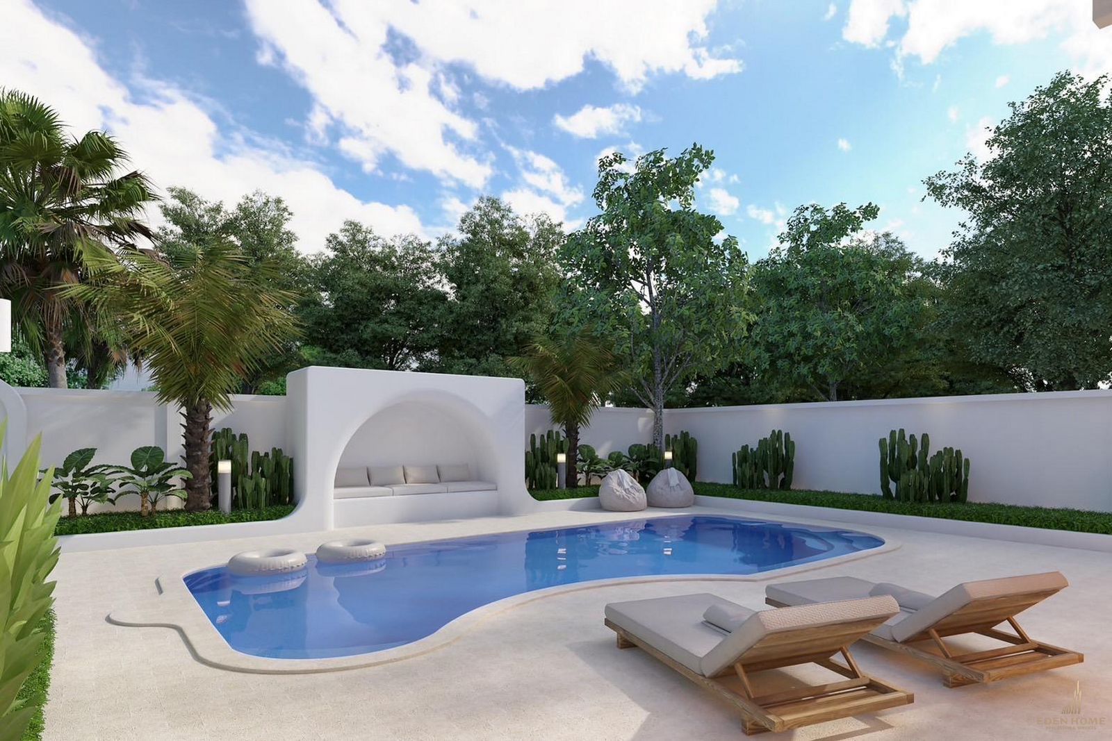 Brand new pool villa for sale at Thalang