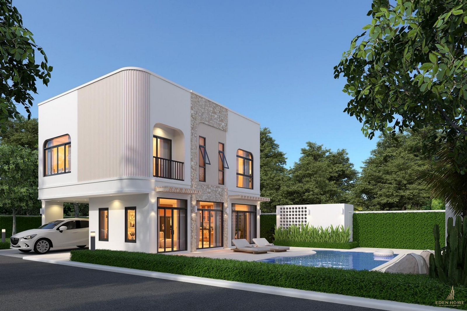 Brand new pool villa for sale at Thalang