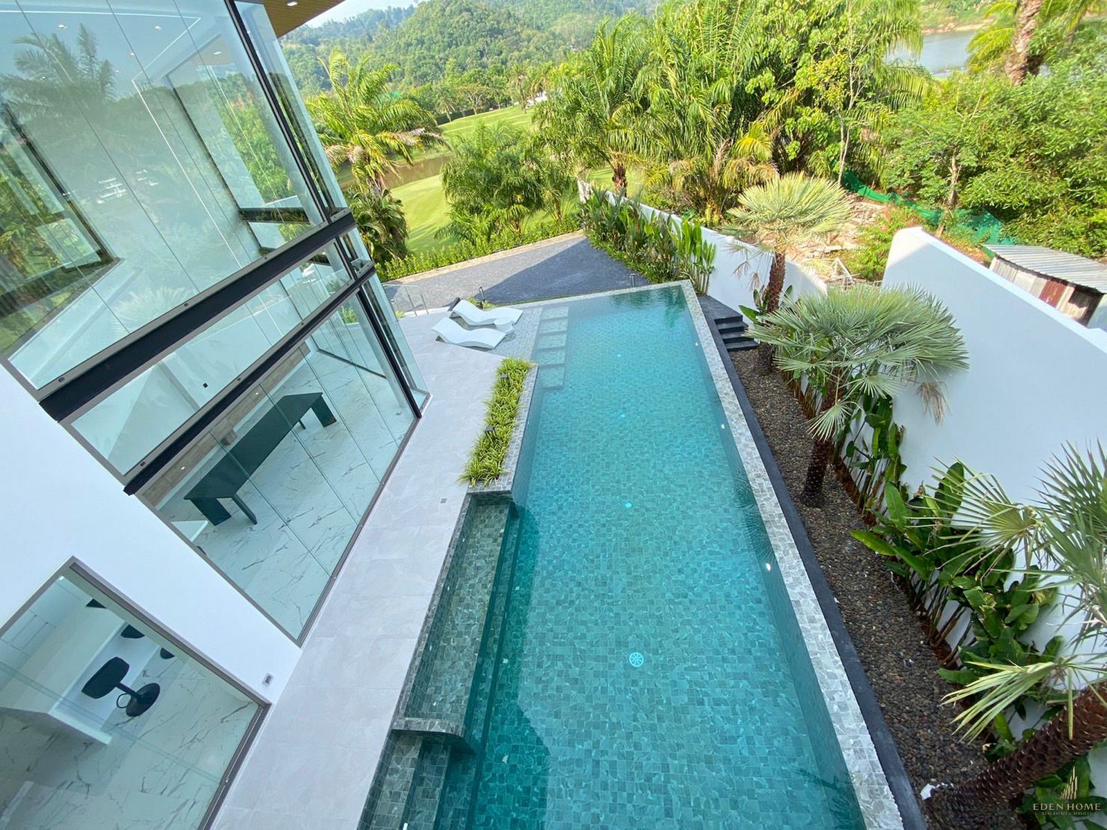 EHS-936_10 Luxury golf course view pool villa for sale at kathu!!