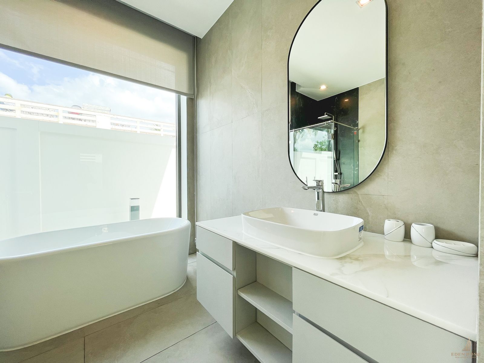 The modern villa for sale at Thalang
