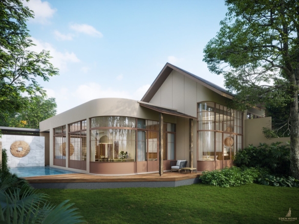 Modern villa in the serene locale of Rawai for sale