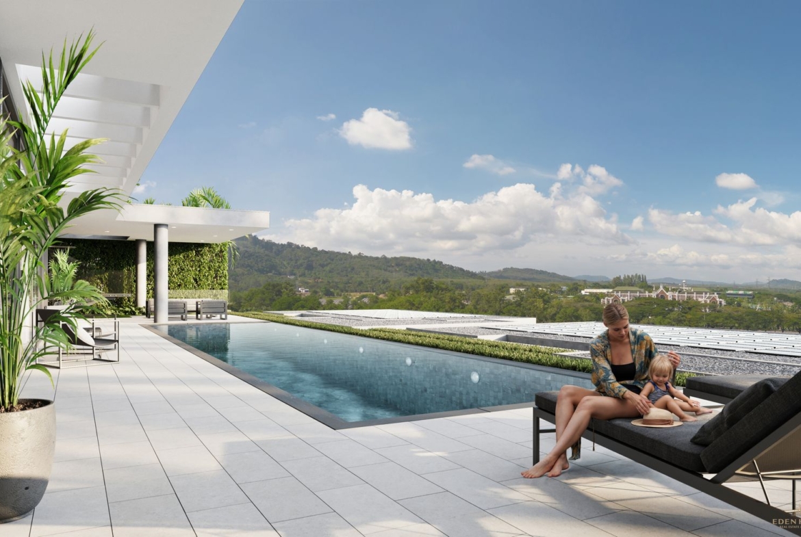 Spacious pool villa for sale at Koh Kaew