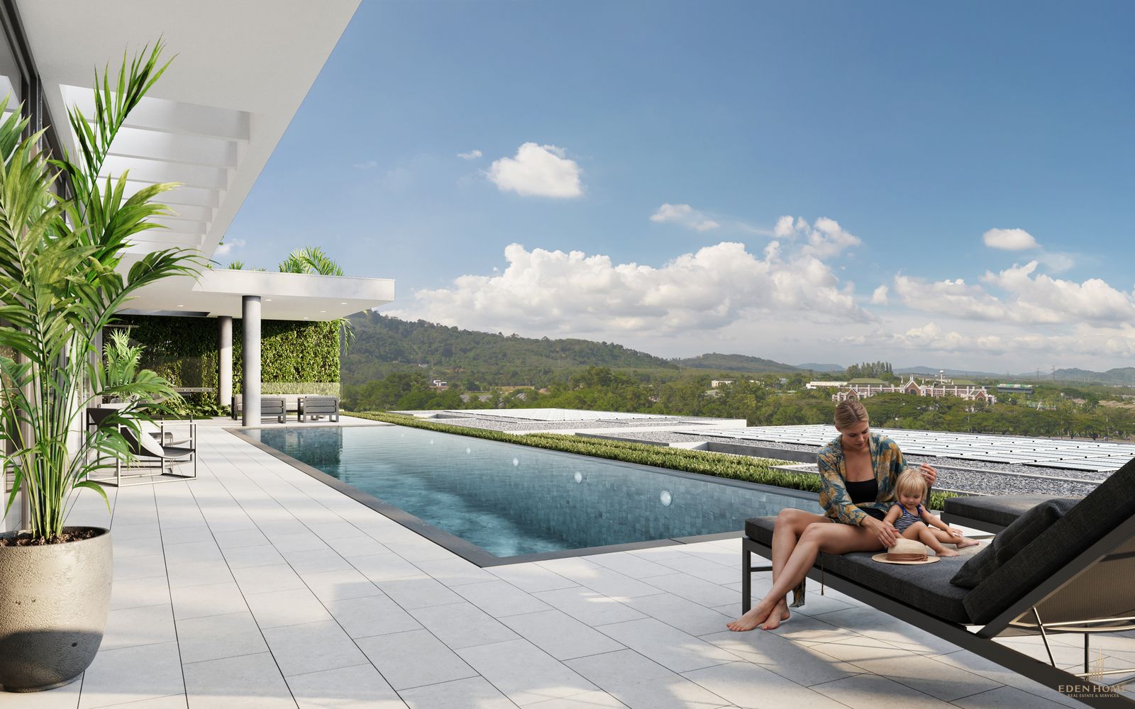 Spacious pool villa for sale at Koh Kaew