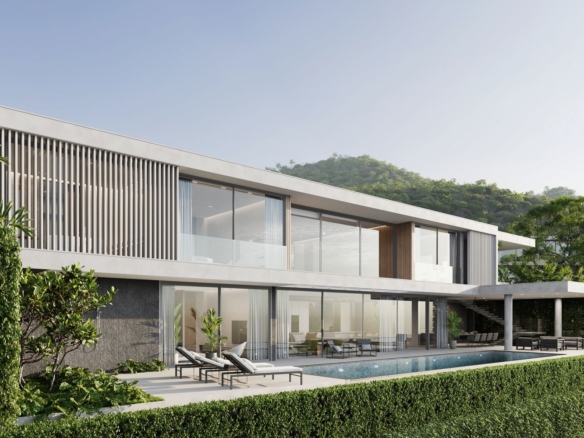 Spacious pool villa for sale at Koh Kaew