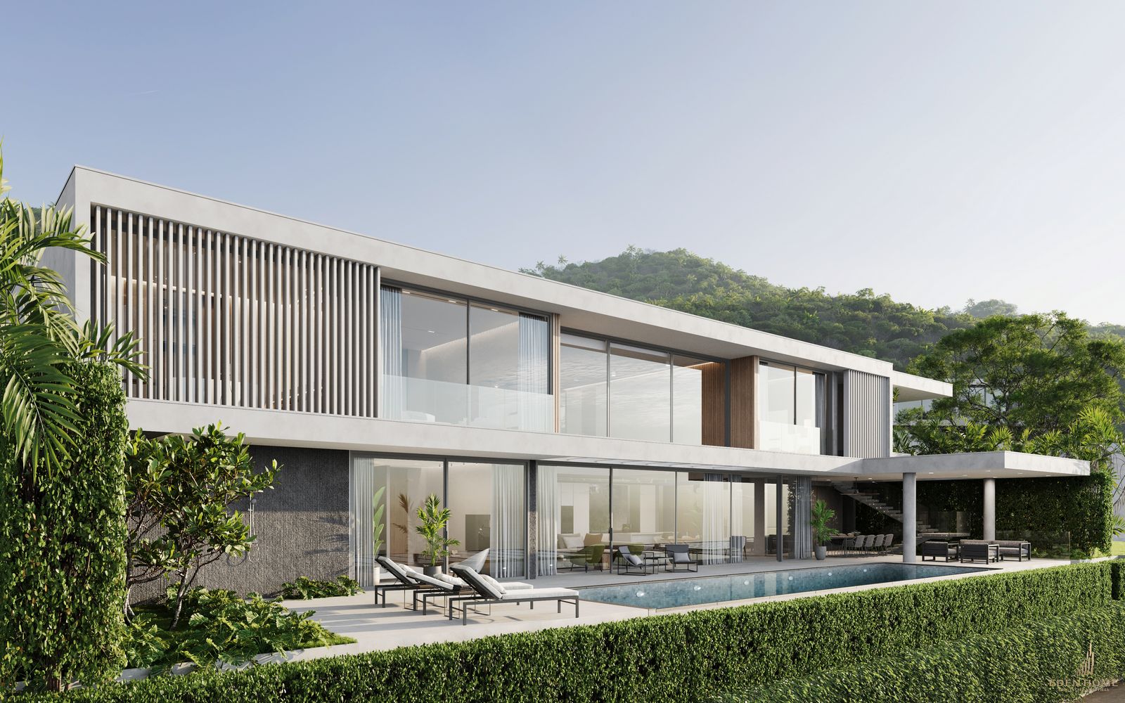 Spacious pool villa for sale at Koh Kaew