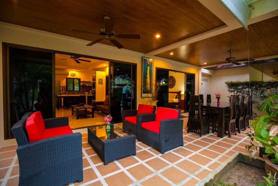 Bali style villa for rent in Rawai