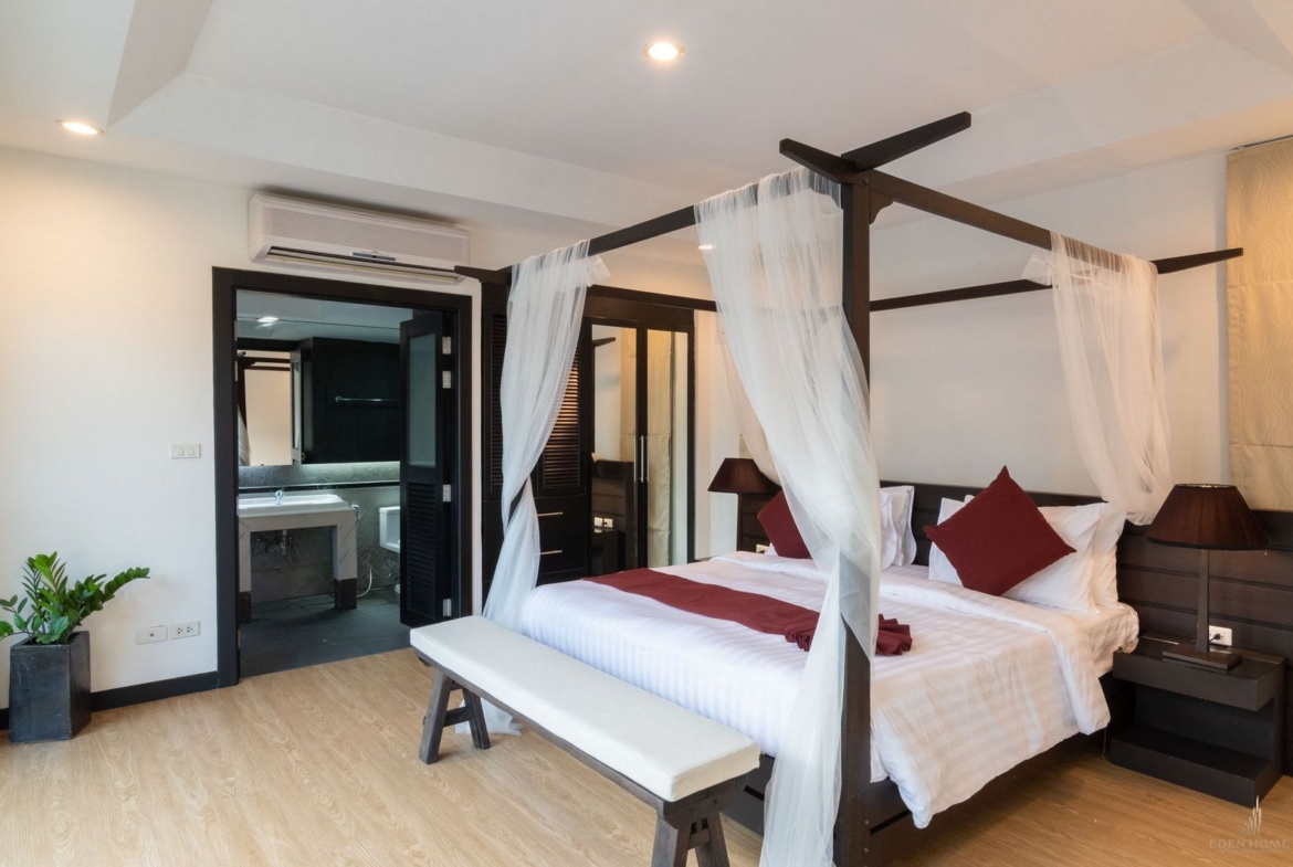 The spacious 3 bedroom villa for rent at Thalang