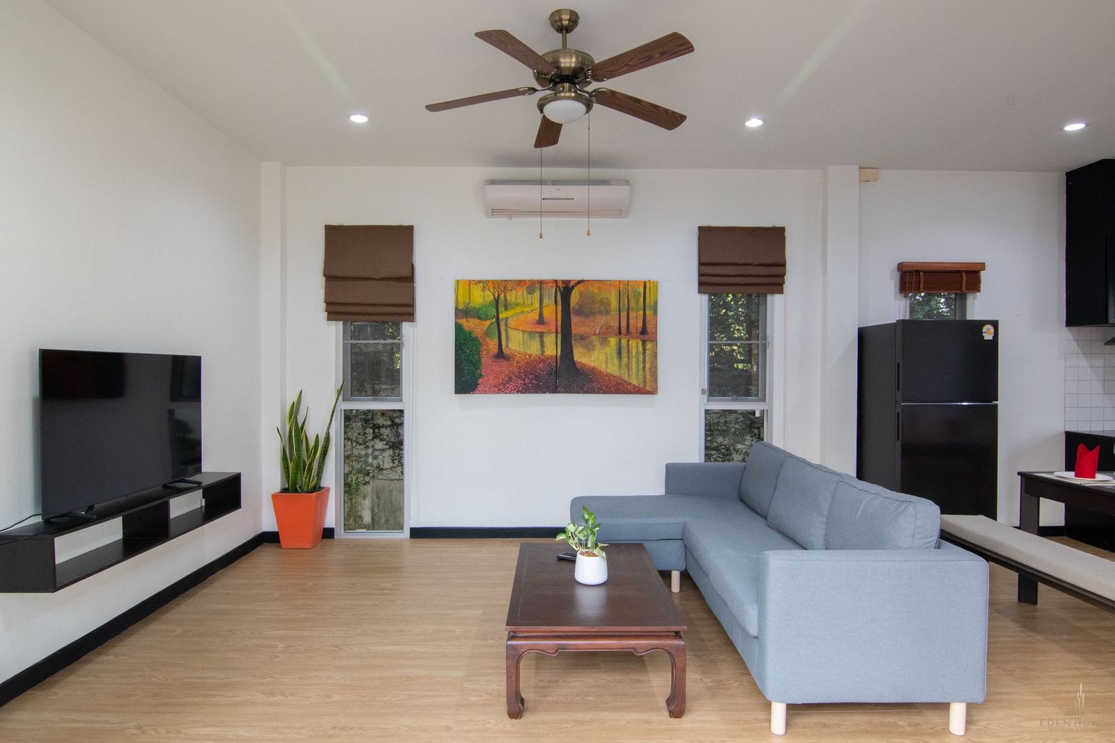 The spacious 3 bedroom villa for rent at Thalang