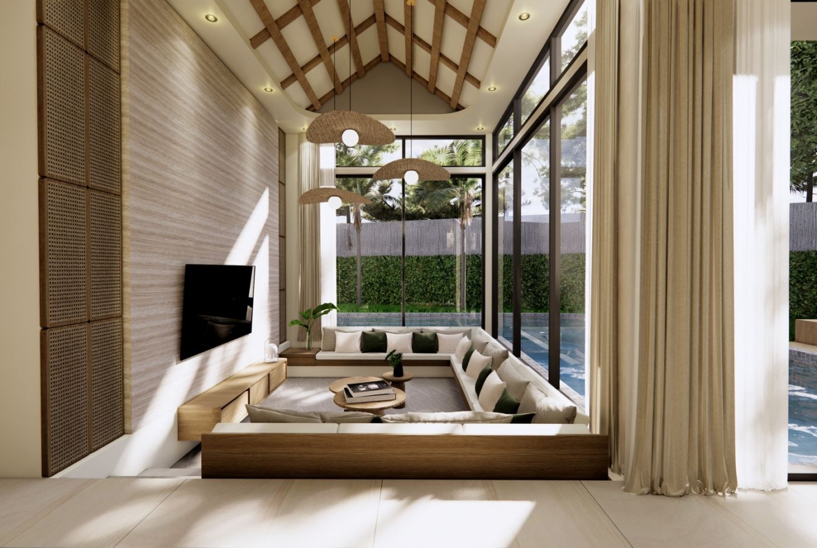 Modern Tropical Villa in Phuket: Luxury Living at Thalang for Sale!