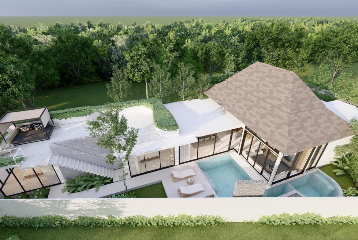 Modern Tropical Villa in Phuket: Luxury Living at Thalang for Sale!