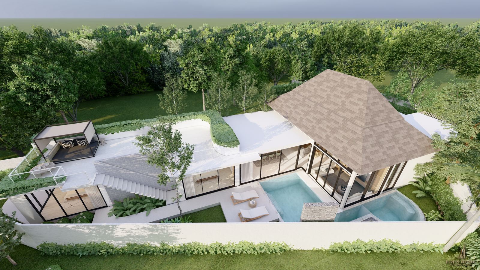 Modern Tropical Villa in Phuket: Luxury Living at Thalang for Sale!