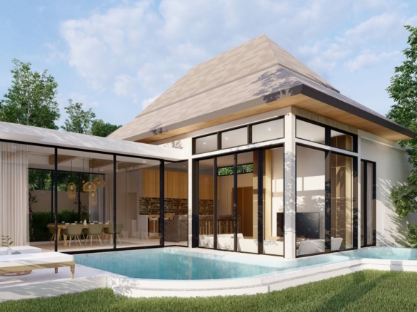 Modern Tropical Villa in Phuket: Luxury Living at Thalang for Sale!