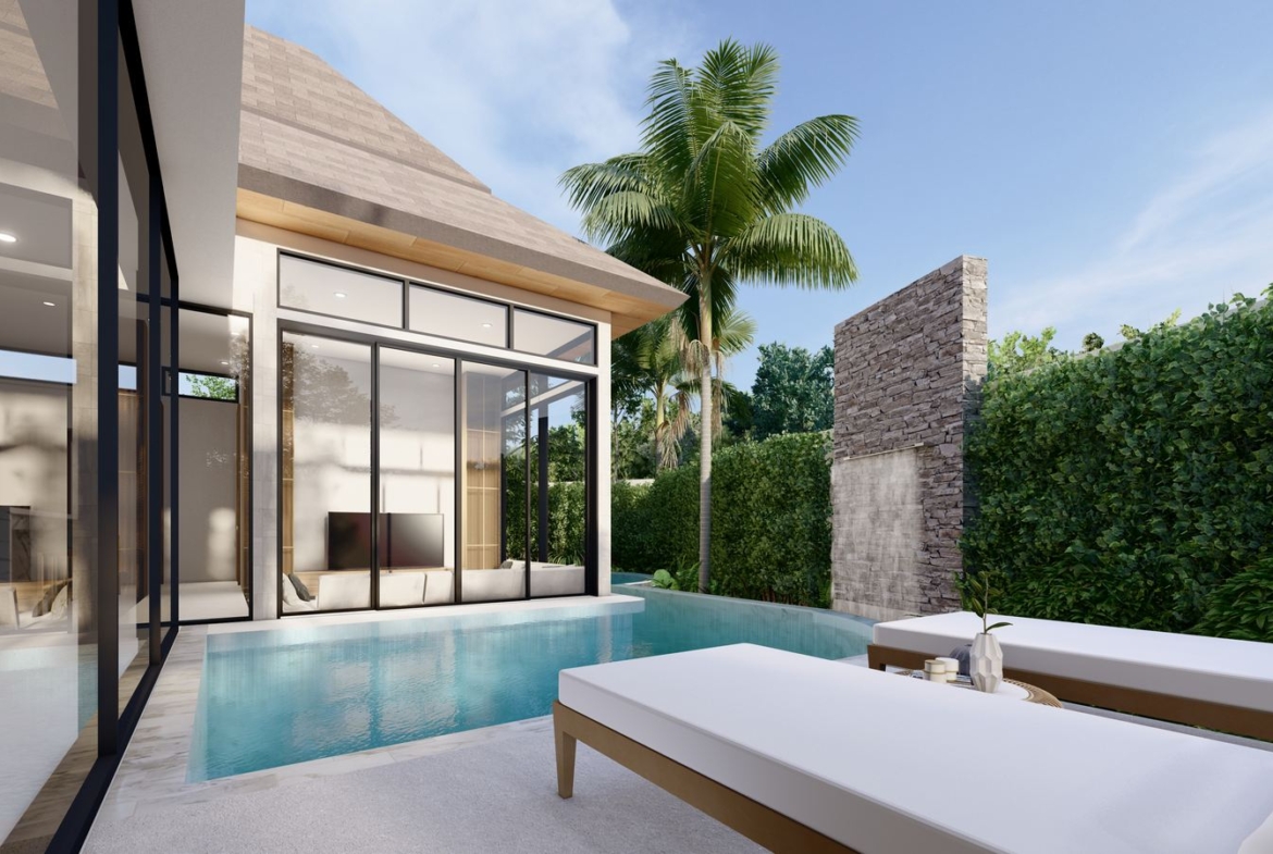 Modern Tropical Villa in Phuket: Luxury Living at Thalang for Sale!