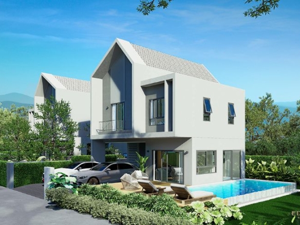 A pool villa for sale in Thalang, Phuket