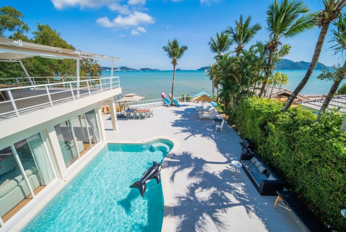 🌊 ULTRA-LUXURY BRAND-NEW RENOVATED BEACHFRONT VILLA — CHALONG 🏝️