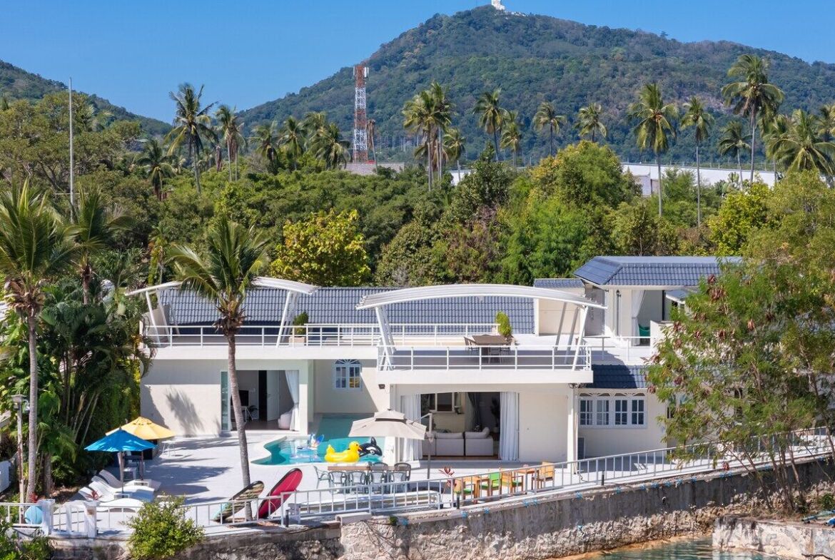 🌊 ULTRA-LUXURY BRAND-NEW RENOVATED BEACHFRONT VILLA — CHALONG 🏝️
