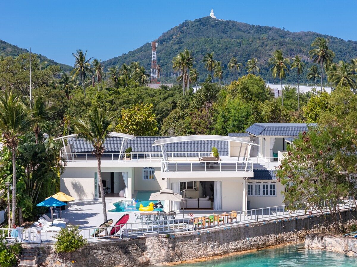 🌊 ULTRA-LUXURY BRAND-NEW RENOVATED BEACHFRONT VILLA — CHALONG 🏝️