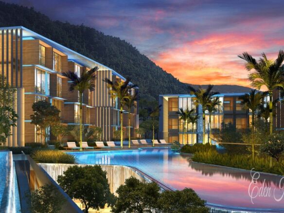 Spectacular Condominium Project with Sea View in Kamala for Investment