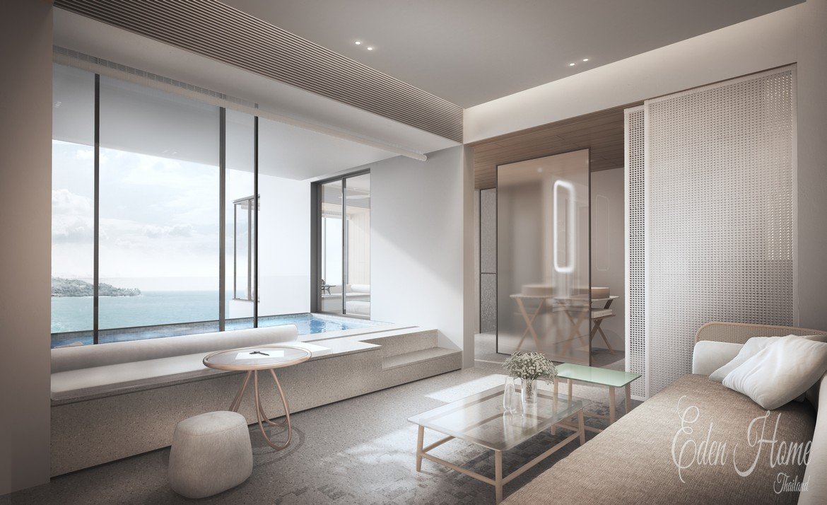 Spectacular Condominium Project with Sea View in Kamala for Investment