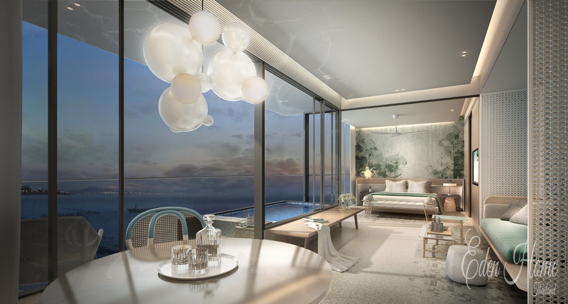 Spectacular Condominium Project with Sea View in Kamala for Investment