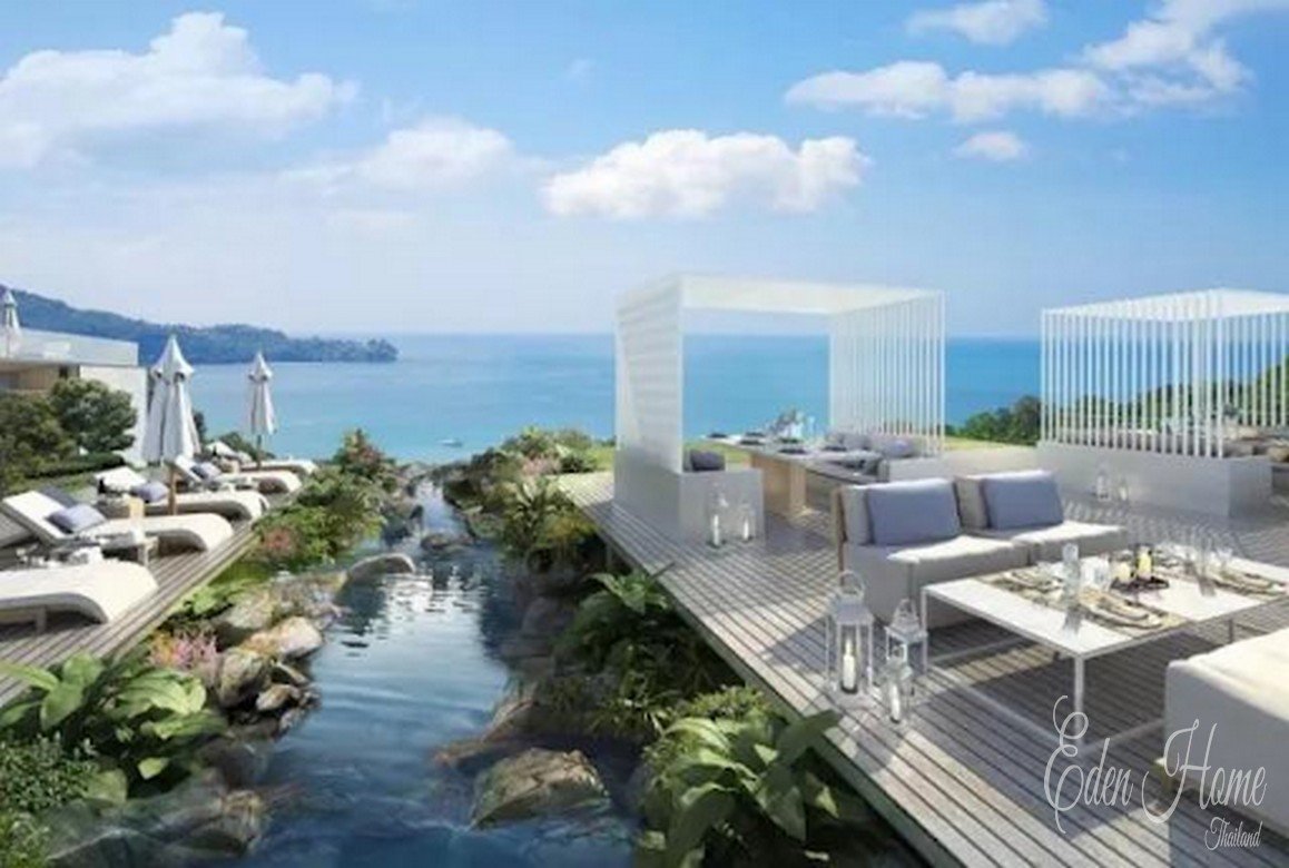 Spectacular Condominium Project with Sea View in Kamala for Investment