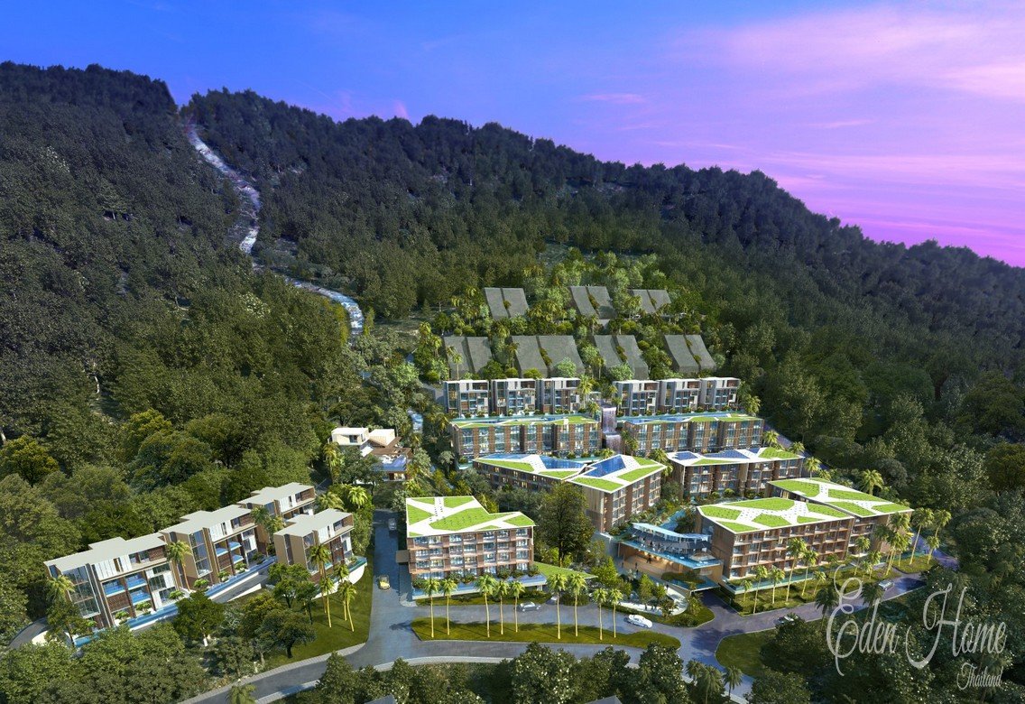 Spectacular Condominium Project with Sea View in Kamala for Investment