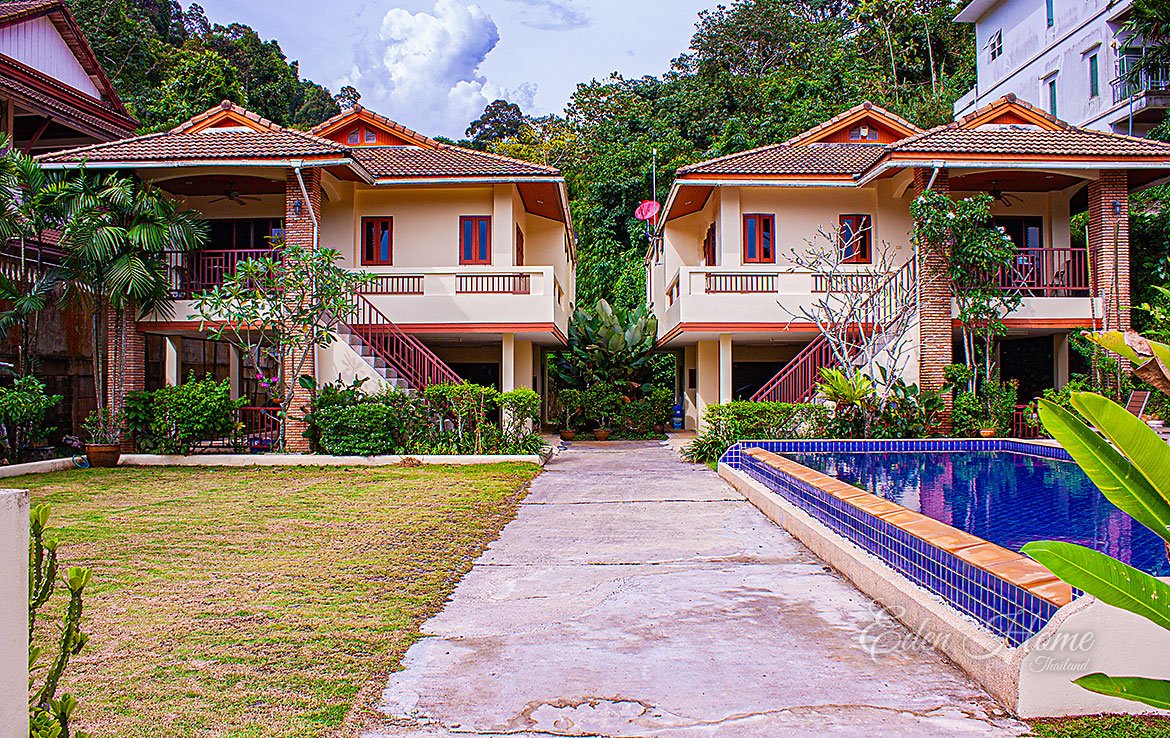 Exterior of detached houses