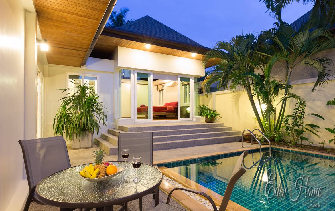 Thai-Balinese Boutique Villa in Rawai, 3 bedrooms