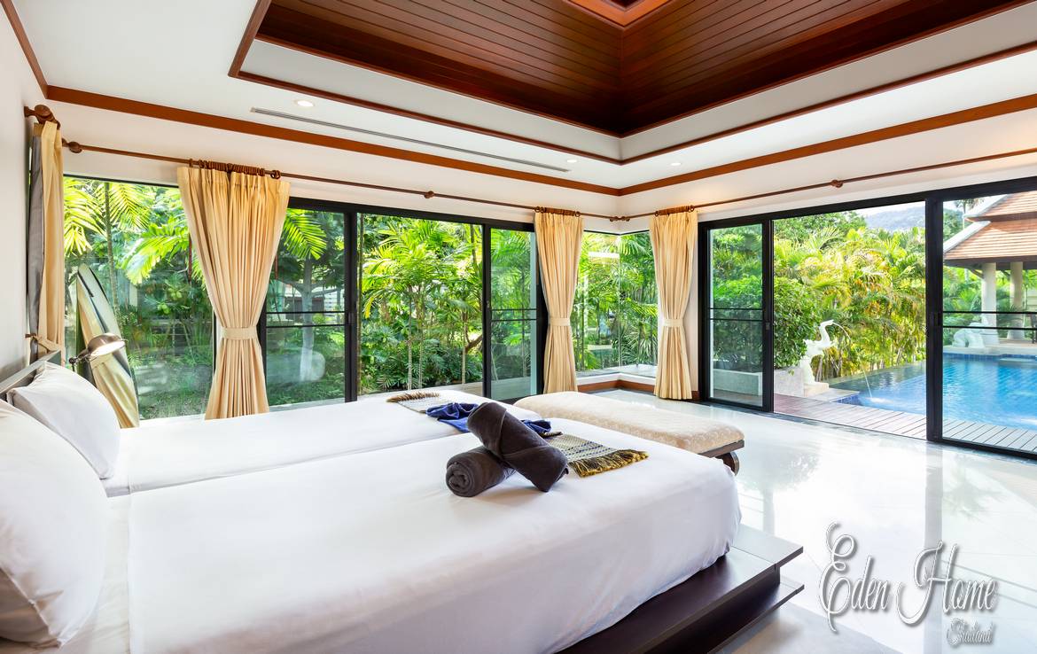 Pool villa in Luxury Estate, 3 Bedroom , Naiharn