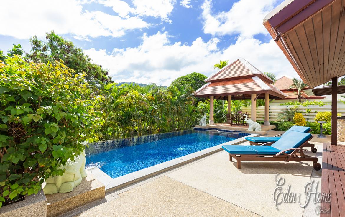 Pool villa in Luxury Estate, 3 Bedroom , Naiharn
