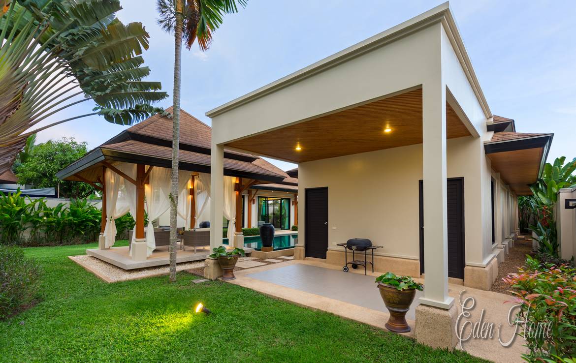 Elegant boutique villa,3 Bedrooms, Naiharn