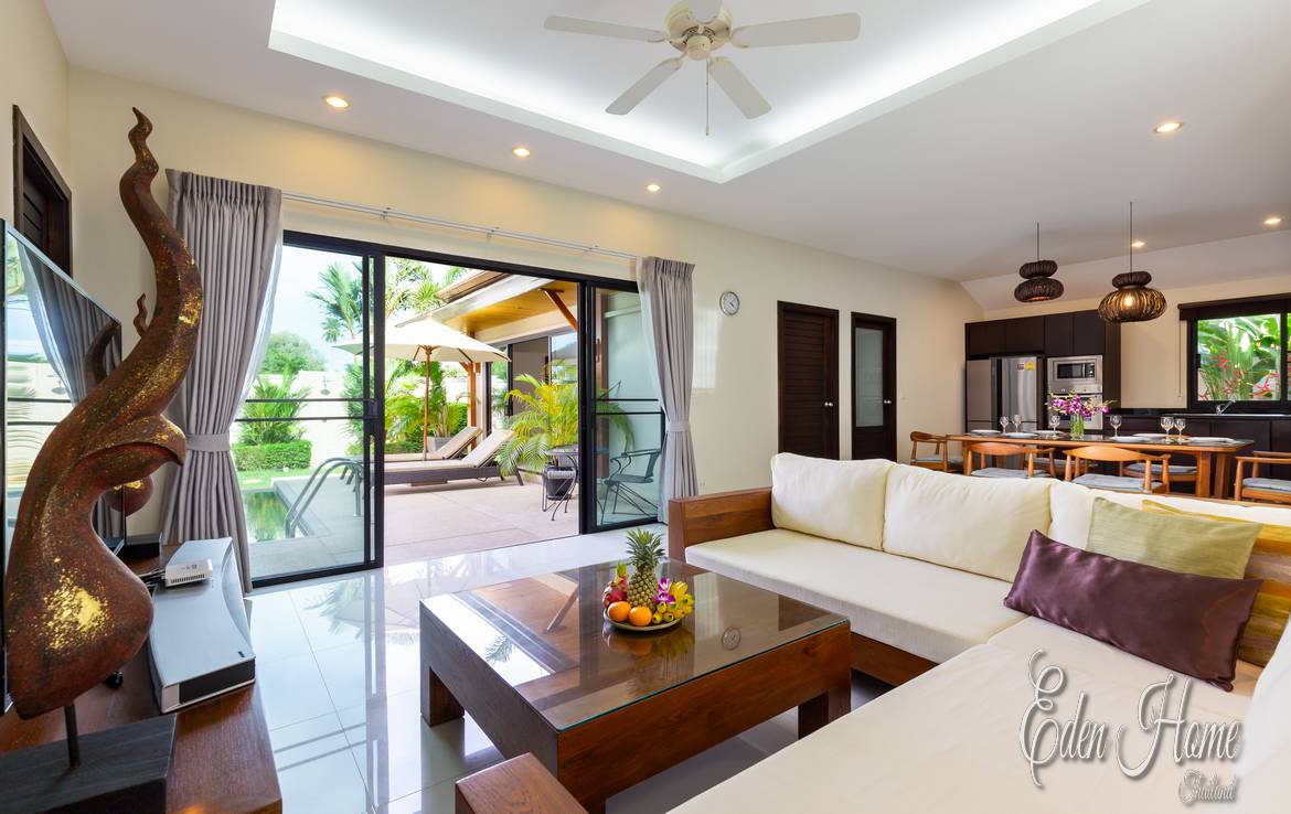 Elegant boutique villa,3 Bedrooms, Naiharn
