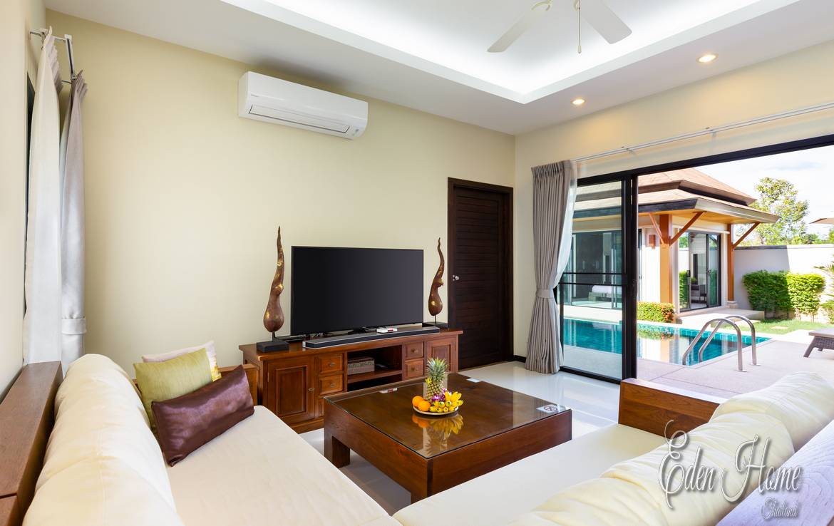 Elegant boutique villa,3 Bedrooms, Naiharn