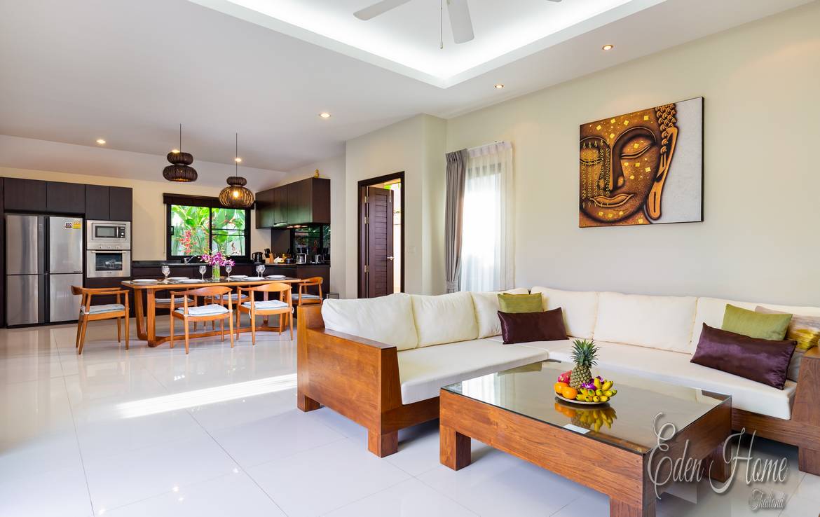 Elegant boutique villa,3 Bedrooms, Naiharn