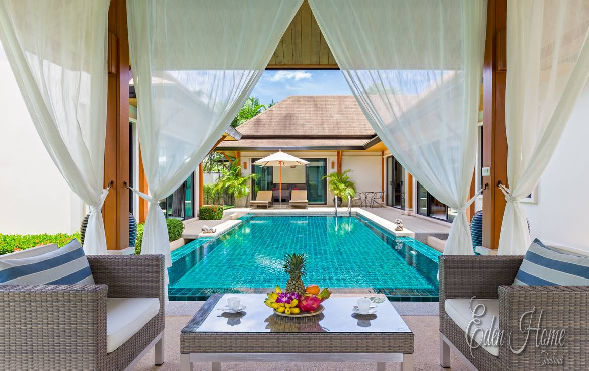 Elegant boutique villa,3 Bedrooms, Naiharn