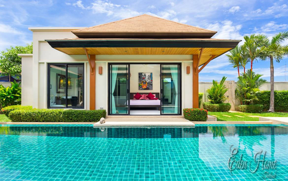 Elegant boutique villa,3 Bedrooms, Naiharn