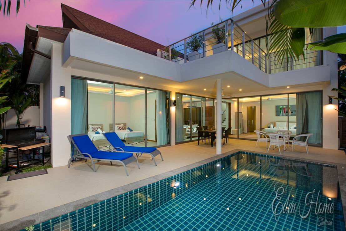 Villa Ajar in Rawai – 4 Bedroom Pool Villa