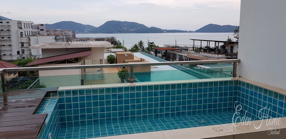 Fully Refurbished 2 Bedroom Condo with Seaview in Kalim for sale