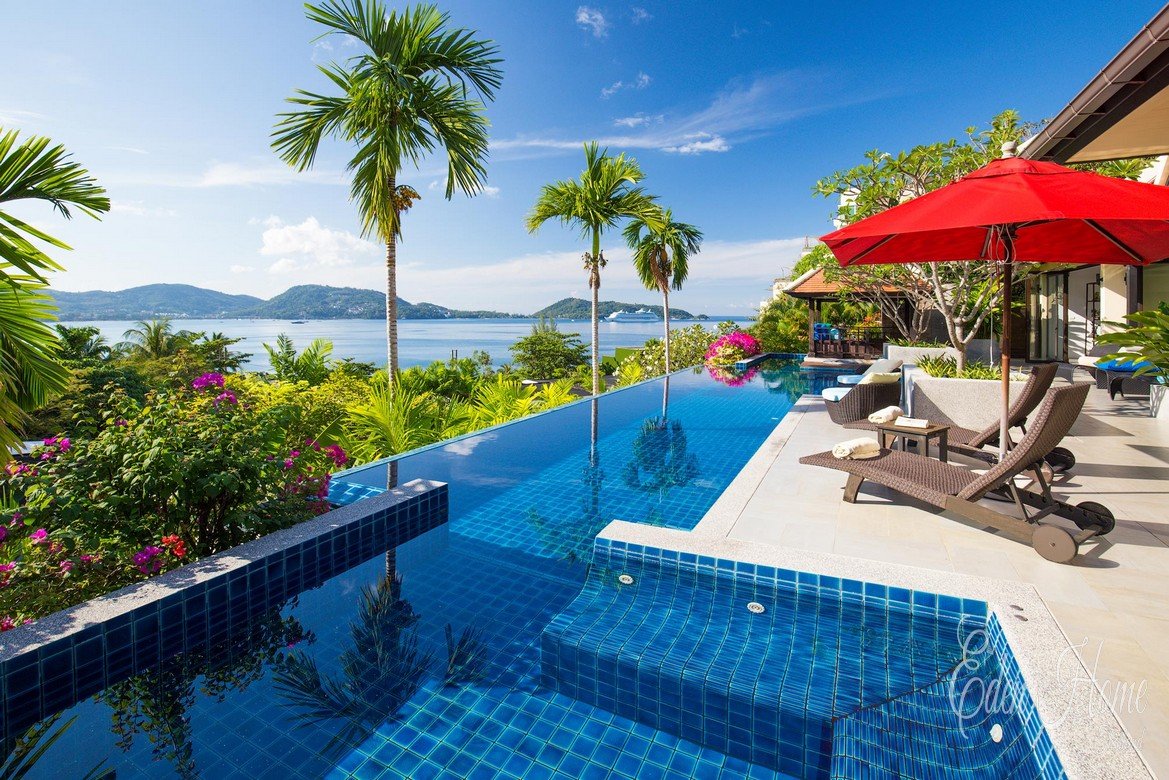 4 Bedroom Pool Villa Overlooking Patong Bay for Sale