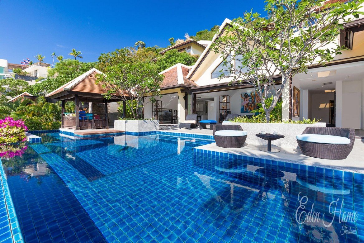 4 Bedroom Pool Villa Overlooking Patong Bay for Sale