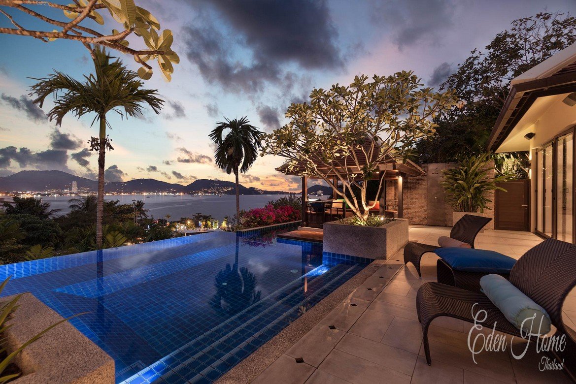4 Bedroom Pool Villa Overlooking Patong Bay for Sale