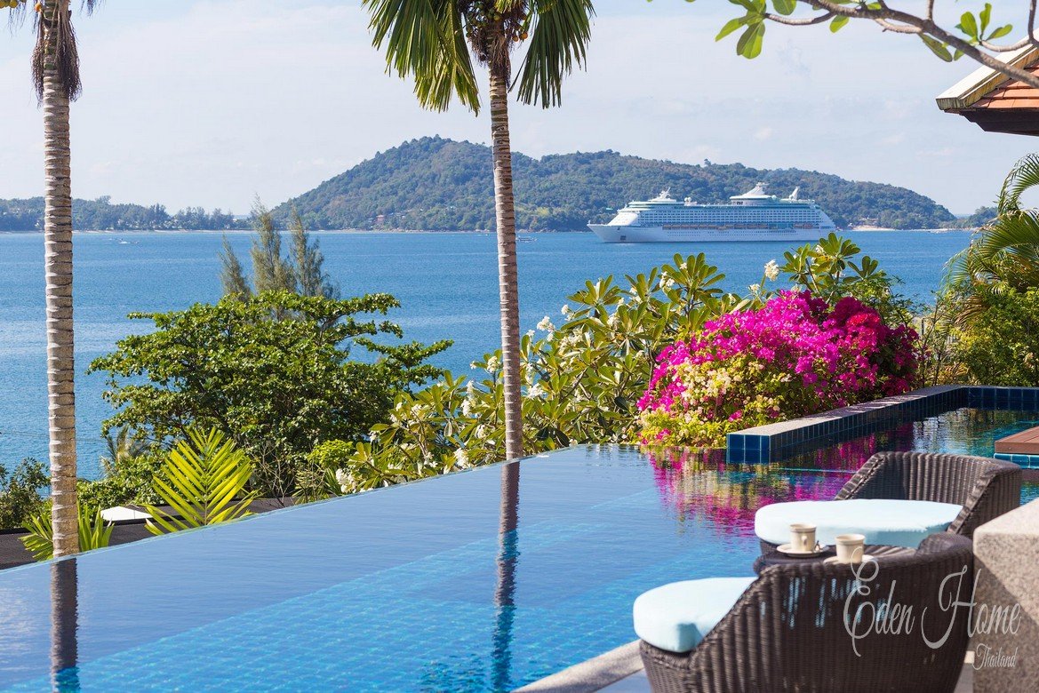 4 Bedroom Pool Villa Overlooking Patong Bay for Sale