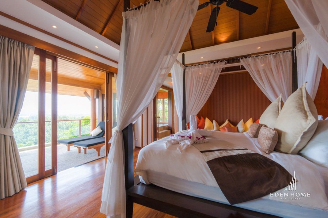Panoramic Ocean View Villa in Surin