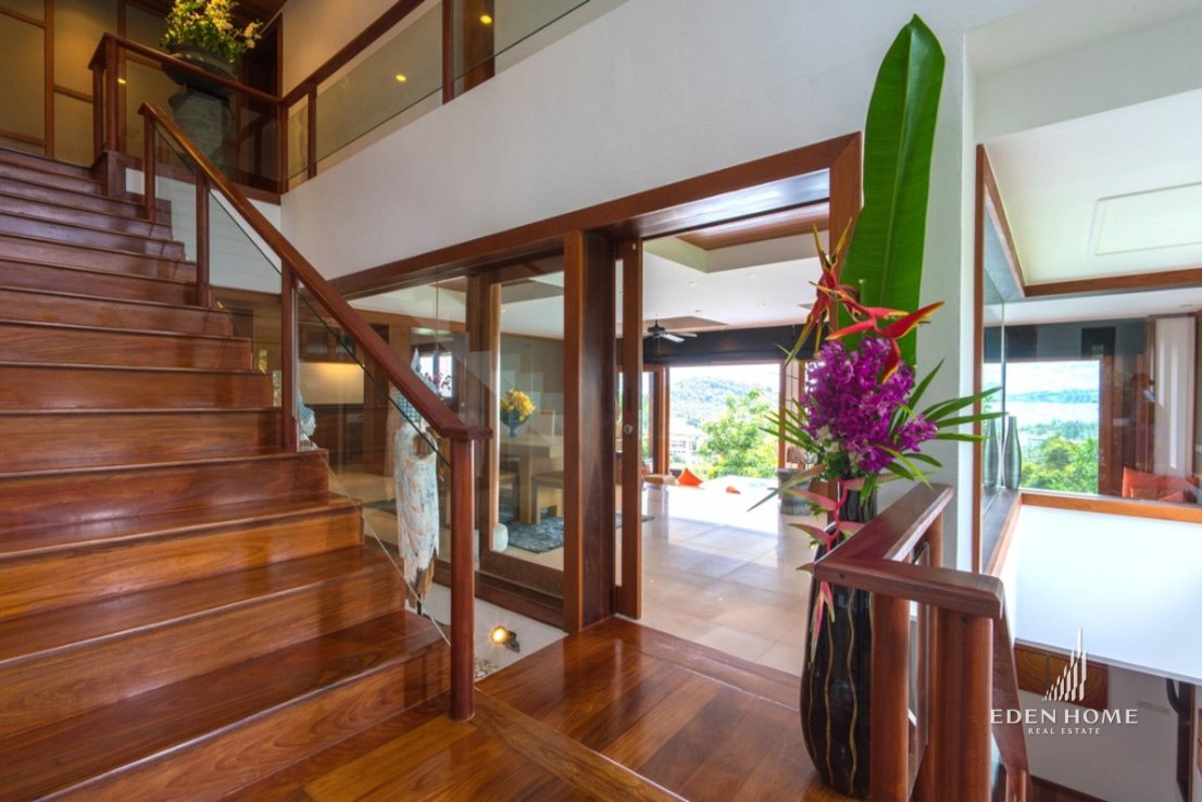 Panoramic Ocean View Villa in Surin