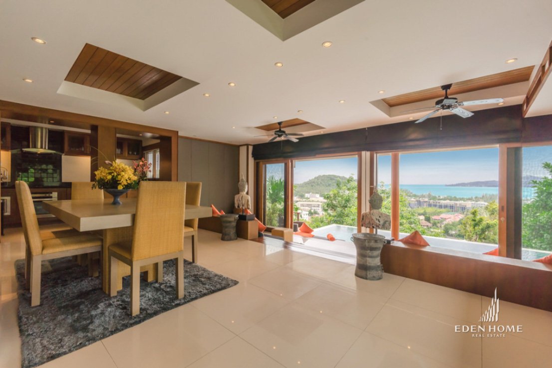 Panoramic Ocean View Villa in Surin