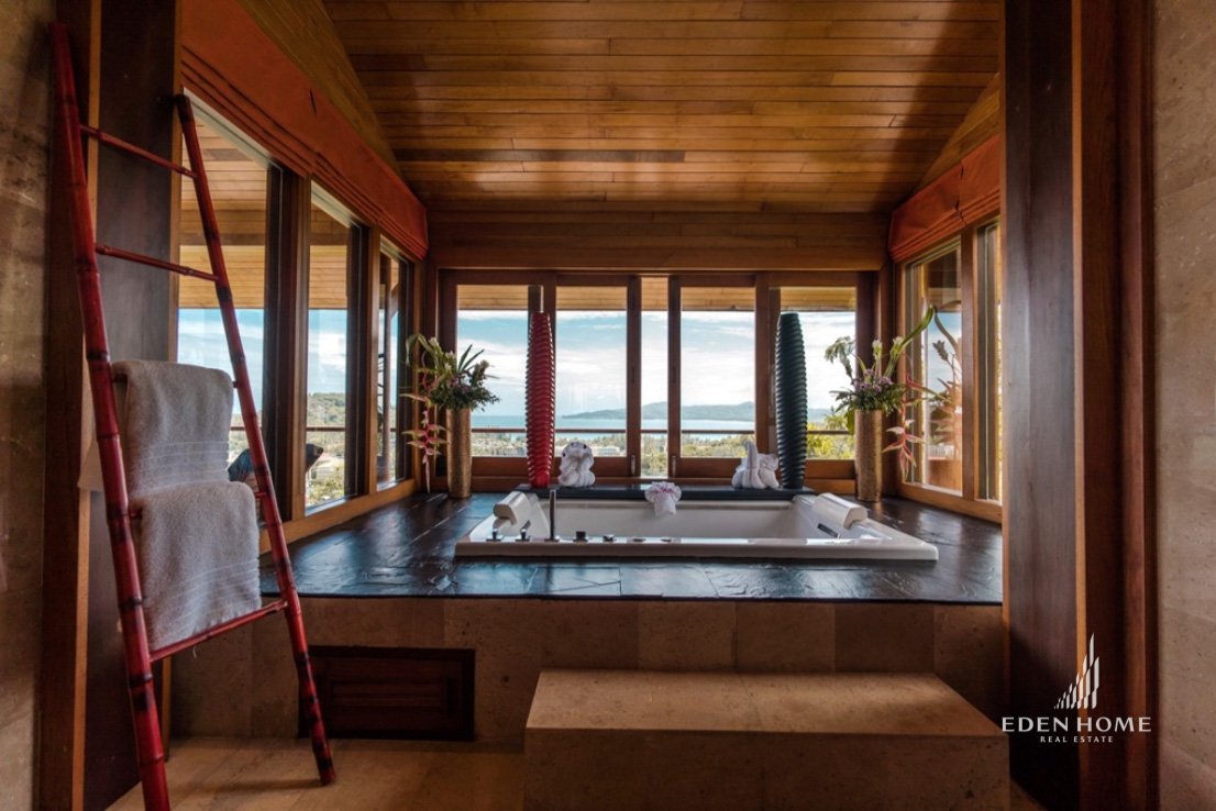 Panoramic Ocean View Villa in Surin